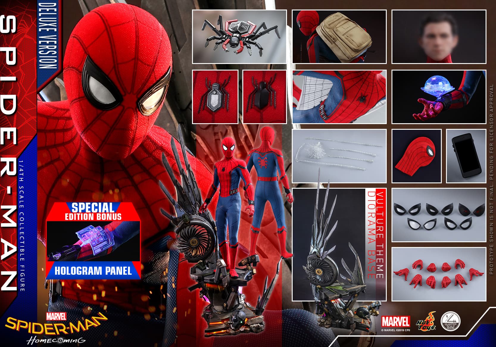 Spider-Man: Homecoming - Spider-Man (Deluxe Version) [With Bonus Accessory]