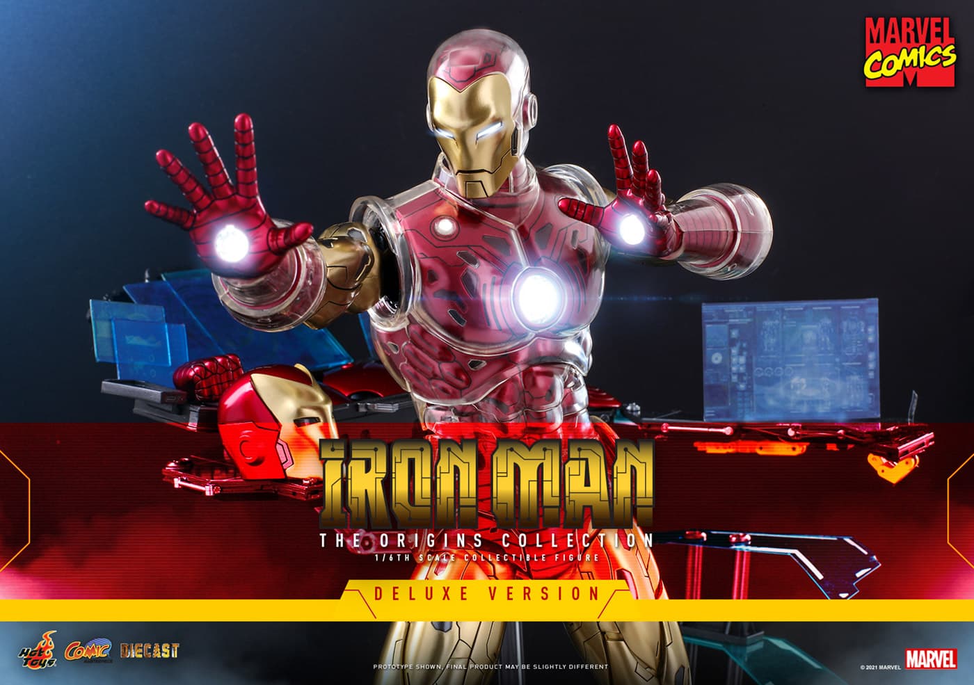 Marvel Comics - The Origins Collection: Iron Man [With Bonus Accessories]