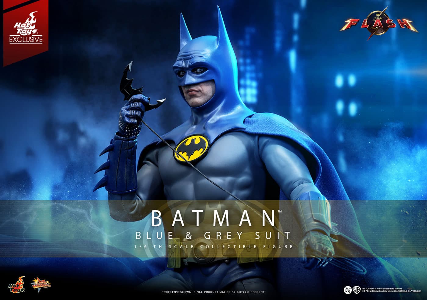 The Flash - Batman (Blue & Grey Suit)